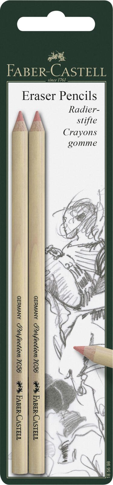 FABER-CASTELL Radierstifte weiß FABER-CASTELL Radierstifte weiß